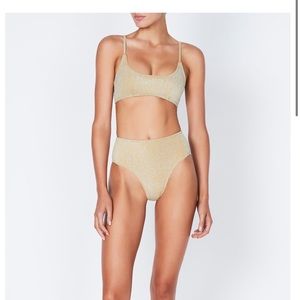 Never worn small Triangl bikini